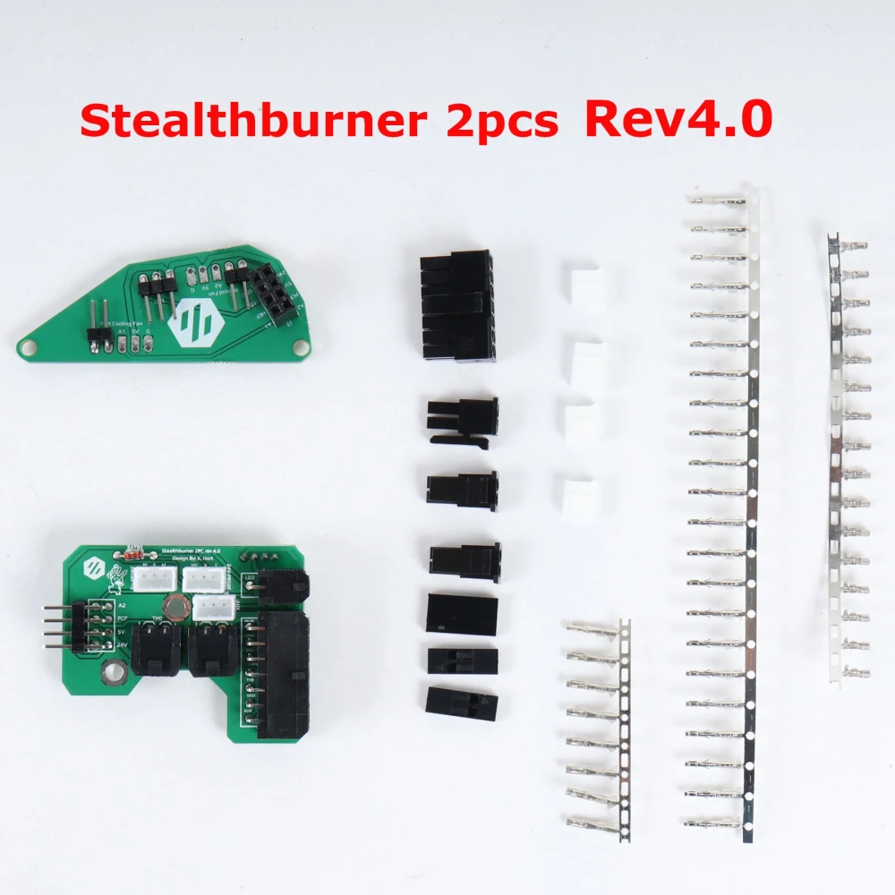 Blurolls Voron 2.4 R2 Trident Stealthburner 2PCS Rev4.0 Extruder Toolhead PCB Compatiable Voron Tap PTFE wire Designed by Hartk