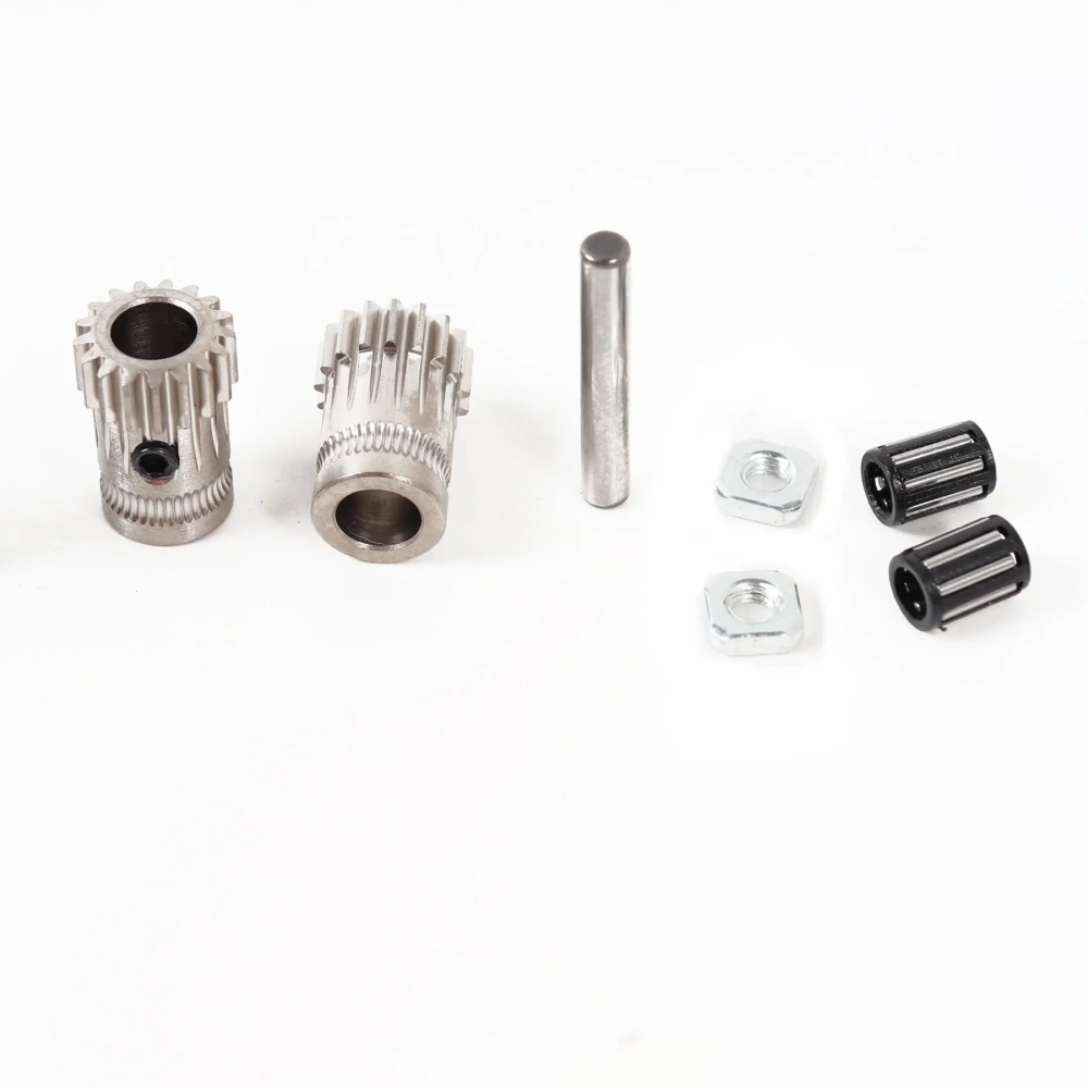 Good Quality Prusa I3 MK2/MK2.5/MK3/MK3S MK3S+ 3d Printer Extruder Driving Gears Btech Dual Gear Hardened with 2pcs Spring