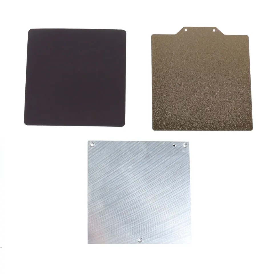 Blurolls Voron 0.1 Heated Bed Kit Voron0.1 Silicone Pad 24v 60w/ 120*120 Aluminum Plate PEI Steel Sheet Thermal Fuse 125C