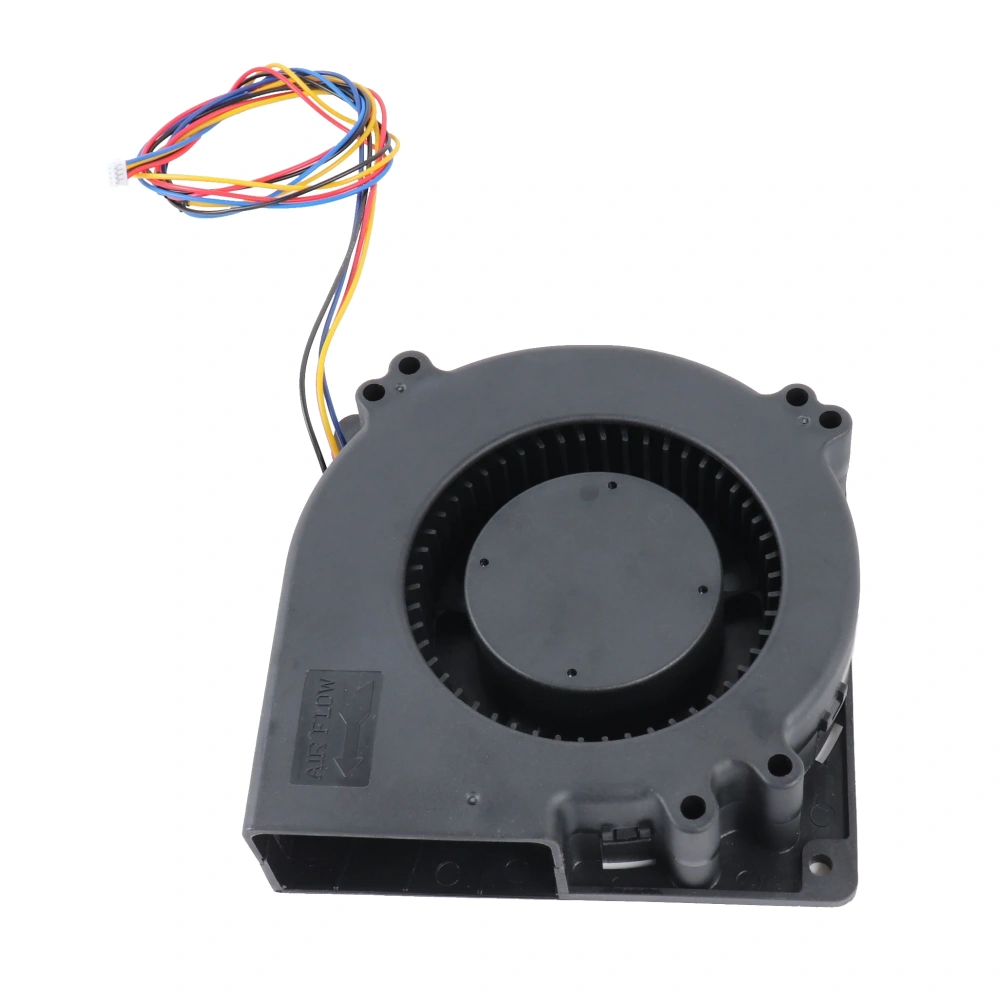 Blurolls Bambu Lab P1P X1C 3D Printer 4 Pins AUX Cooling Fan for Fast Printing and Fan Duct Plastics Nylon Injection Molding