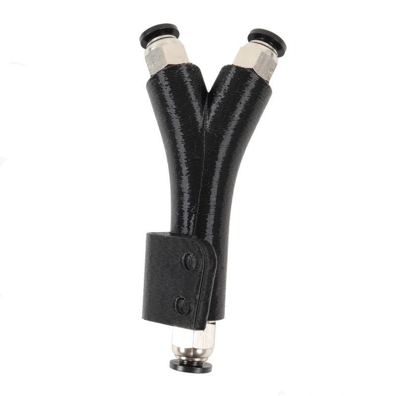 Blurolls Bambu Lab P1P P1S X1C PTFE Bowden Y Connector Bowden Coupler Pneumatic Connector M10 for BambuLab 3d Printer