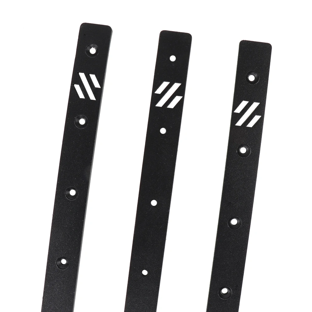 Blurolls Voron 2.4 Trident Titanium Extrusion Backers Gantry Backing Plates Kit V2.4 Whopping X/Y Axis Extrusion Backers Straps
