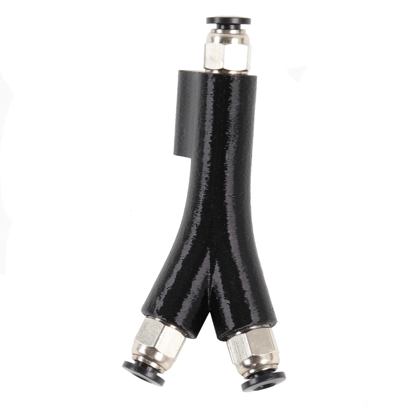 Blurolls Bambu Lab P1P P1S X1C PTFE Bowden Y Connector Bowden Coupler Pneumatic Connector M10 for BambuLab 3d Printer