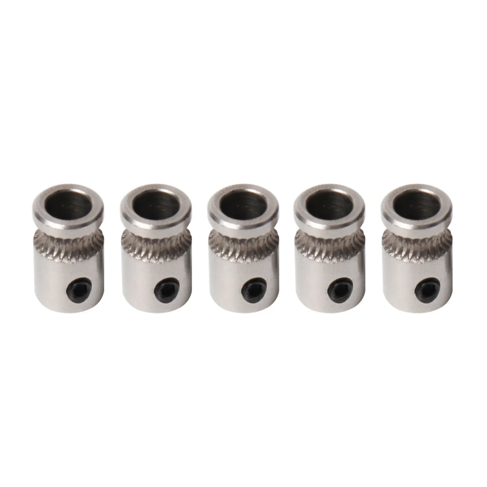 Blurolls 5pcs Filament Gear Motor Gears Pulley For Prusa I3 MK2 MK2.5/MK3 MK3S Multi Materials 3.0 MMU2S MMU3 Printer Extruder