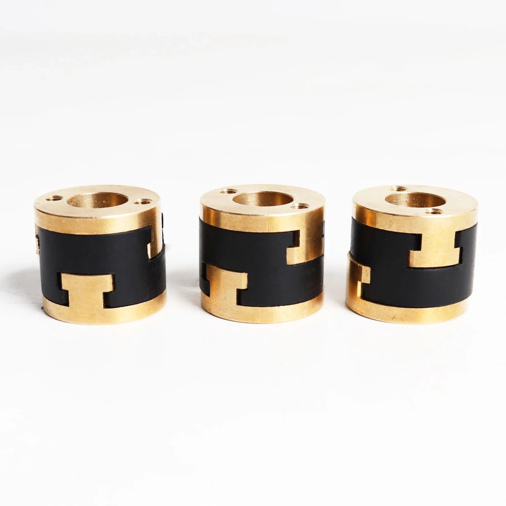 Blurolls 3pcs V-core 3.1 Bi-Material Lead Screw Decoupler 3D Printer Z Axis Lead Screw Decoupler Oldham Coupling Flexible Shaft