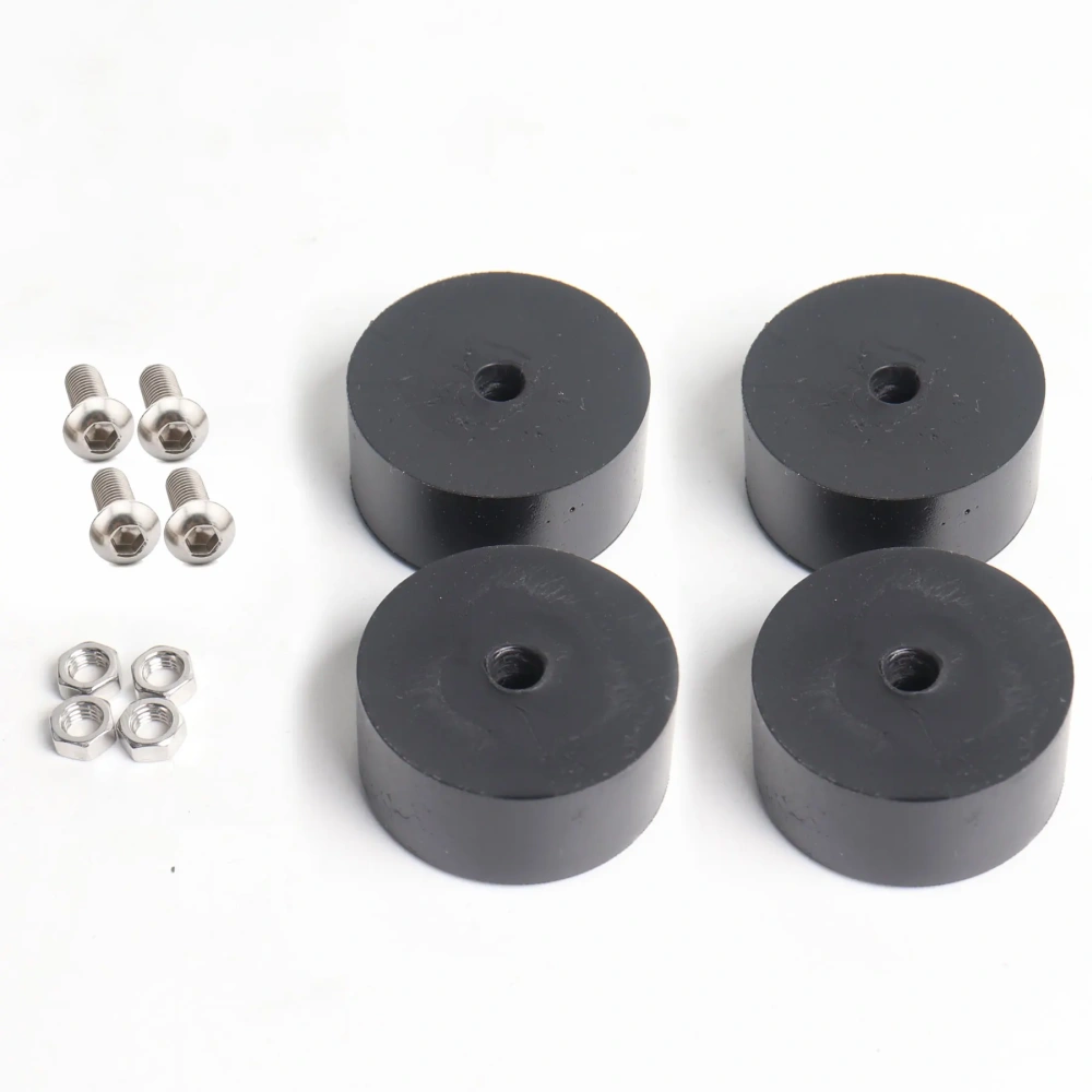 Blurolls 4pcs Voron Design 2.4 Rubber Feet Voron Trident V2.4 3d Printer Anti-slip Feet 38*19 47*19