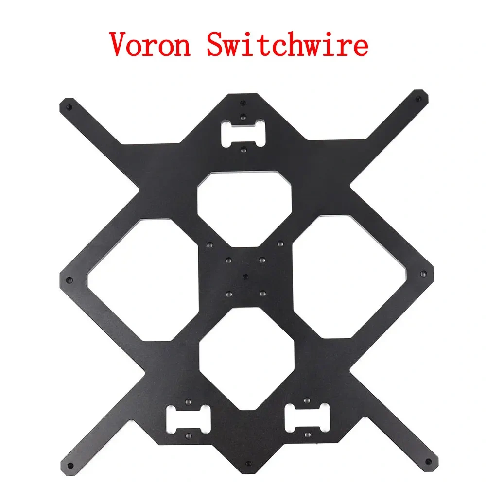 Blurolls Clone Prusa I3 MK3 MK3S MK3S+ 3d Printer CNC Aluminum Y Carriage Heat Bed Bracket For Voron Switchwire 3d Printer