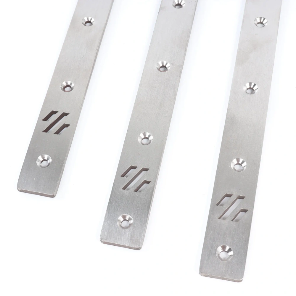 Blurolls Voron 2.4 Trident Titanium Extrusion Backers Gantry Backing Plates Kit V2.4 Whopping X/Y Axis Extrusion Backers Straps