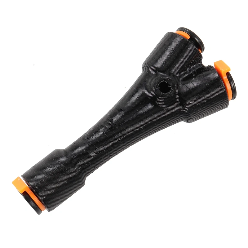 Blurolls Bambu Lab P1P P1S X1C PTFE Bowden Y Connector Bowden Coupler Pneumatic Connector M10 for BambuLab 3d Printer