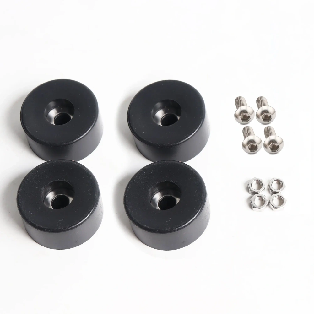 Blurolls 4pcs Voron Design 2.4 Rubber Feet Voron Trident V2.4 3d Printer Anti-slip Feet 38*19 47*19