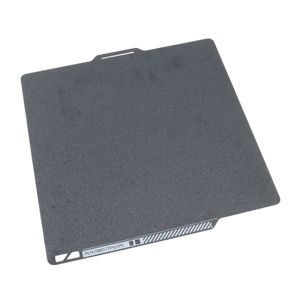 Blurolls PEI Textured 258x258mm Flexible Spring Steel Sheet Build Plate For Bambu Lab P1 P1P X1 Carbon Heated Bed 3D Printer