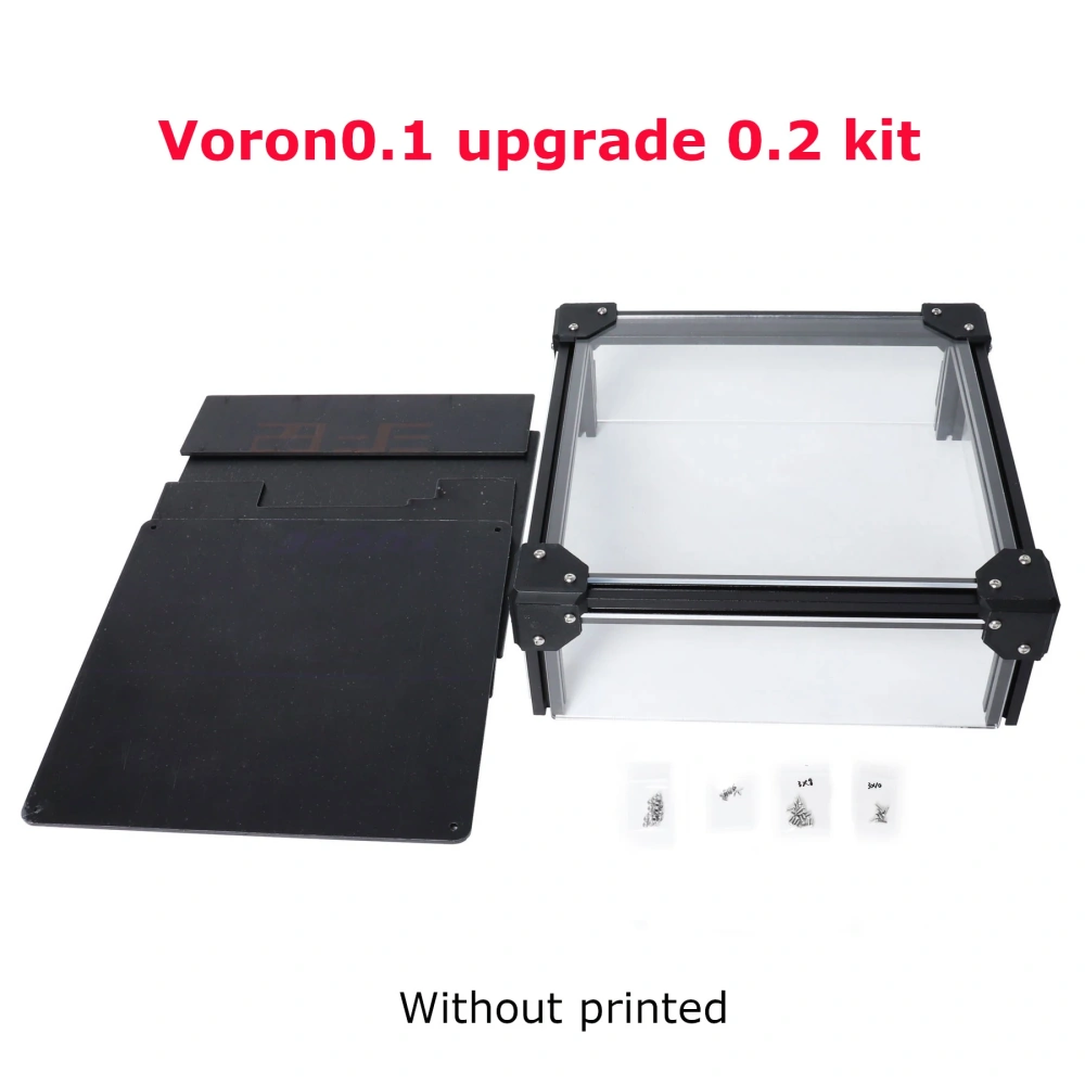 Blurolls Voron0.1 Upgrade 0.2 Panels Kit Extrusion Tophat Panels Profile Frame 1515 for Voron 0.2 V0.2 3d Printer