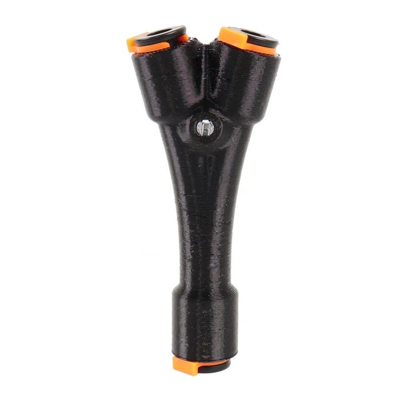 Blurolls Bambu Lab P1P P1S X1C PTFE Bowden Y Connector Bowden Coupler Pneumatic Connector M10 for BambuLab 3d Printer