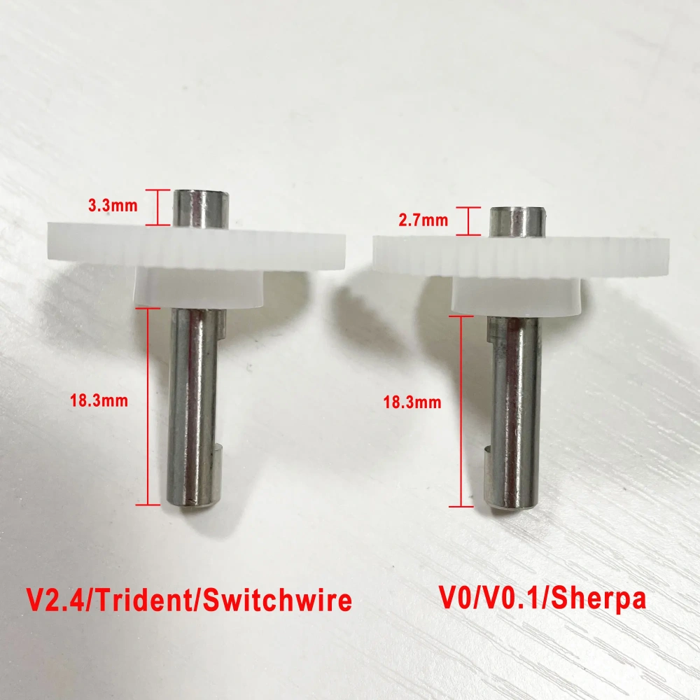 Blurolls Voron 2.4 0.1 Trident Switchwire Salad Fork Extruder Parts Shatf Idler Motor Btech Drive Gear Kit MR85 Bearing Thumb M3