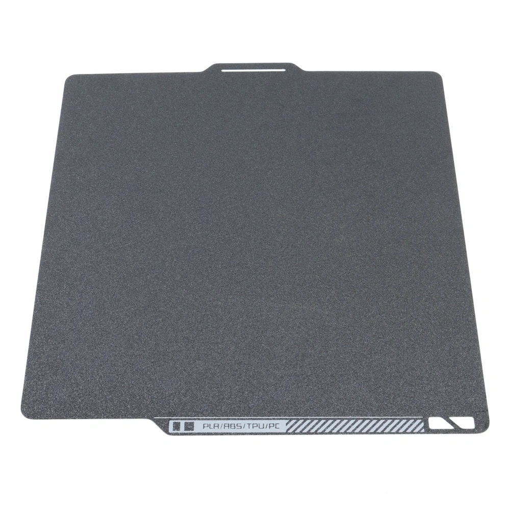 Blurolls PEI Textured 258x258mm Flexible Spring Steel Sheet Build Plate For Bambu Lab P1 P1P X1 Carbon Heated Bed 3D Printer