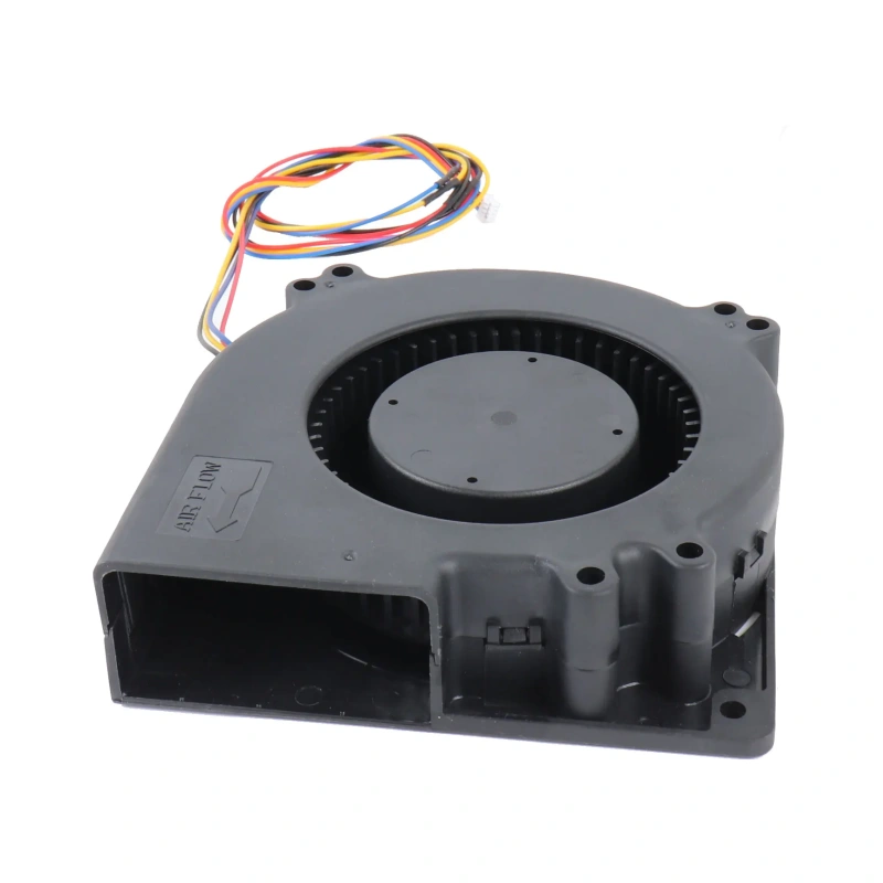 Blurolls Bambu Lab P1P X1C 3D Printer 4 Pins AUX Cooling Fan for Fast Printing and Fan Duct Plastics Nylon Injection Molding