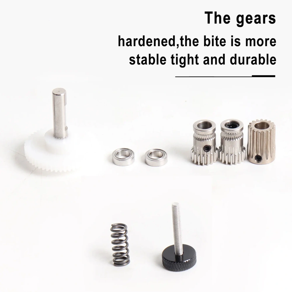 Blurolls Voron 2.4 0.1 Trident Switchwire Salad Fork Extruder Parts Shatf Idler Motor Btech Drive Gear Kit MR85 Bearing Thumb M3