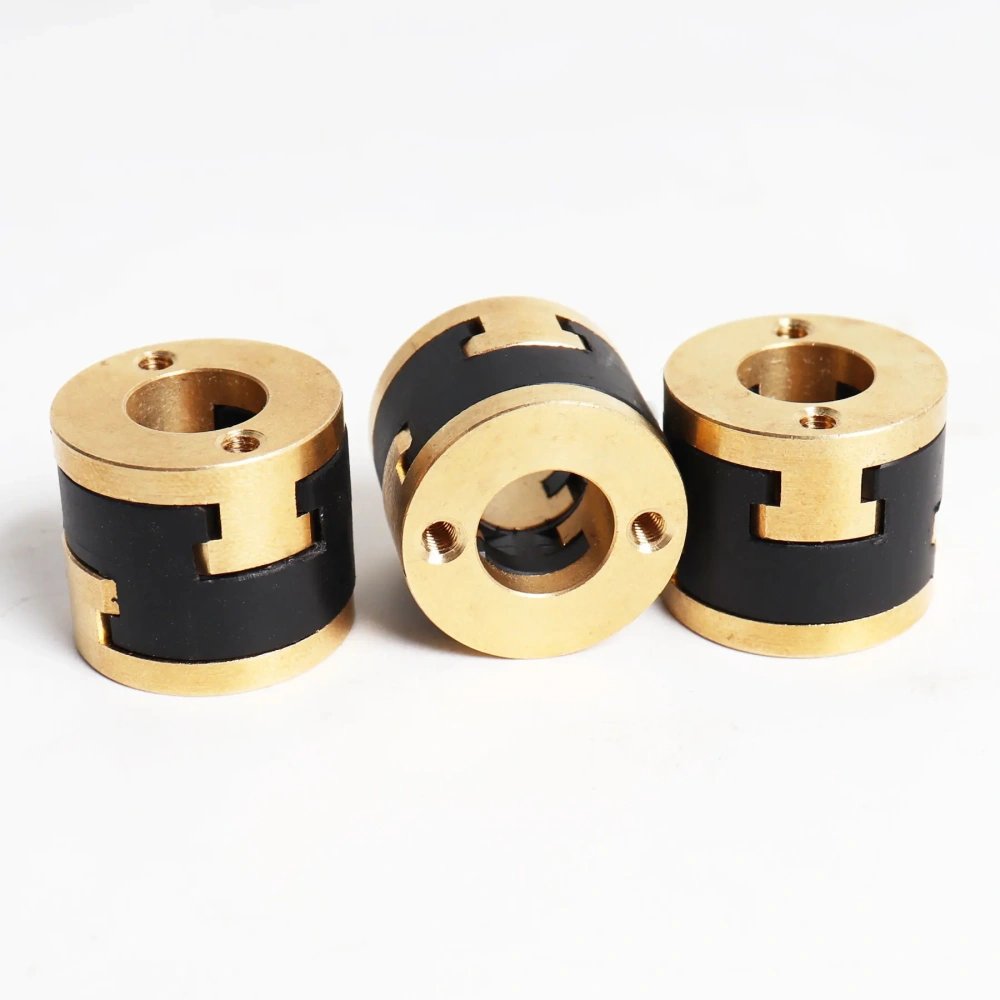 Blurolls 3pcs V-core 3.1 Bi-Material Lead Screw Decoupler 3D Printer Z Axis Lead Screw Decoupler Oldham Coupling Flexible Shaft