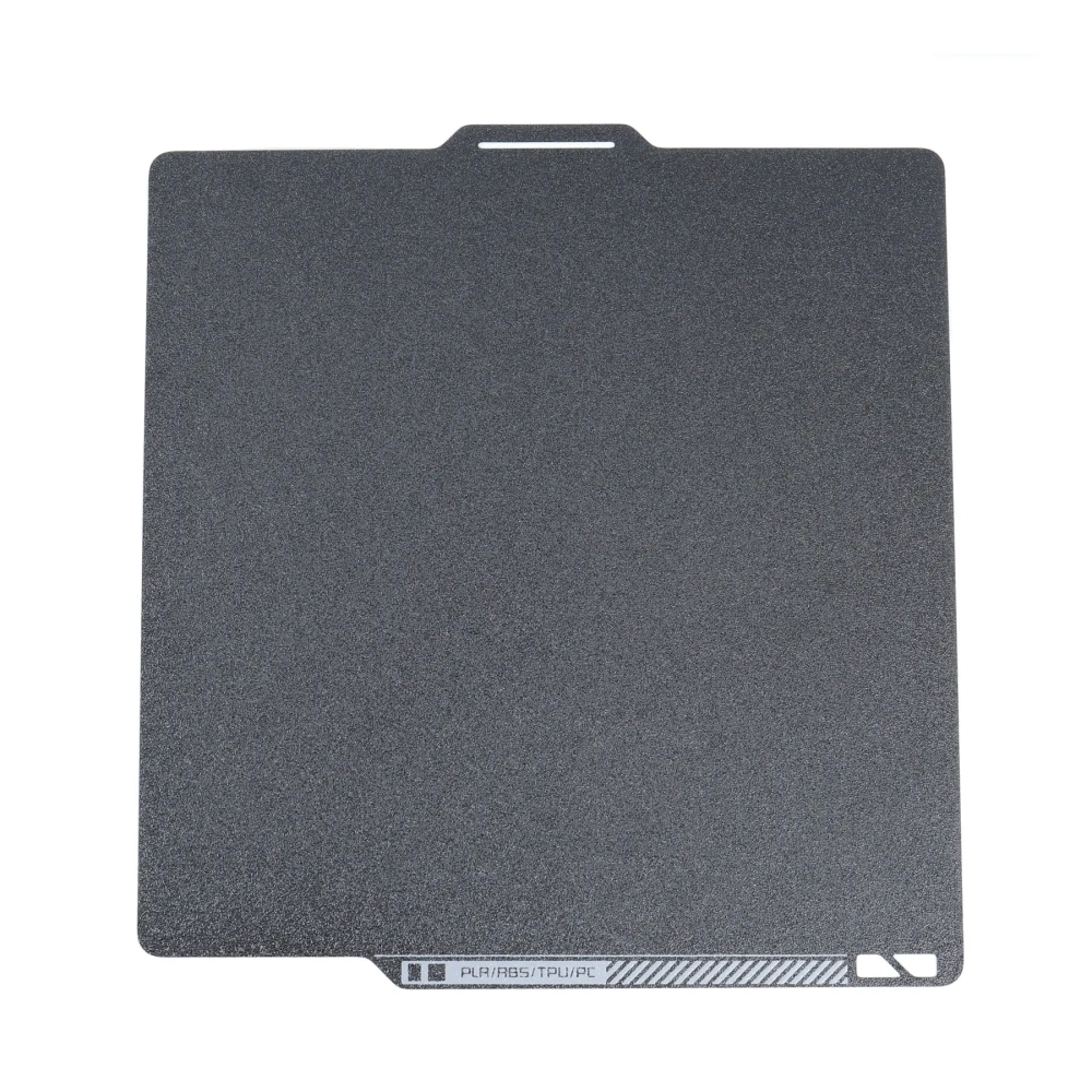 Blurolls PEI Textured 258x258mm Flexible Spring Steel Sheet Build Plate For Bambu Lab P1 P1P X1 Carbon Heated Bed 3D Printer