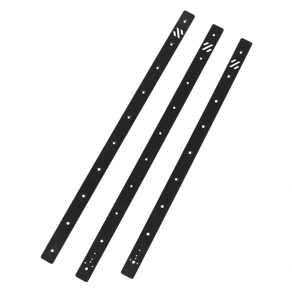 Blurolls Voron 2.4 Trident Titanium Extrusion Backers Gantry Backing Plates Kit V2.4 Whopping X/Y Axis Extrusion Backers Straps