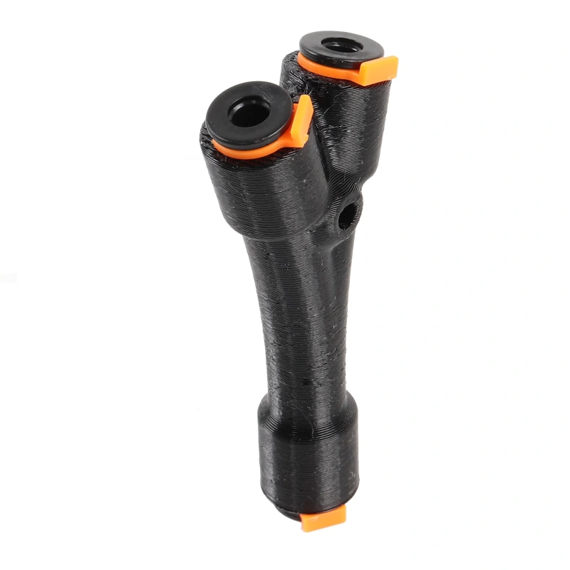Blurolls Bambu Lab P1P P1S X1C PTFE Bowden Y Connector Bowden Coupler Pneumatic Connector M10 for BambuLab 3d Printer