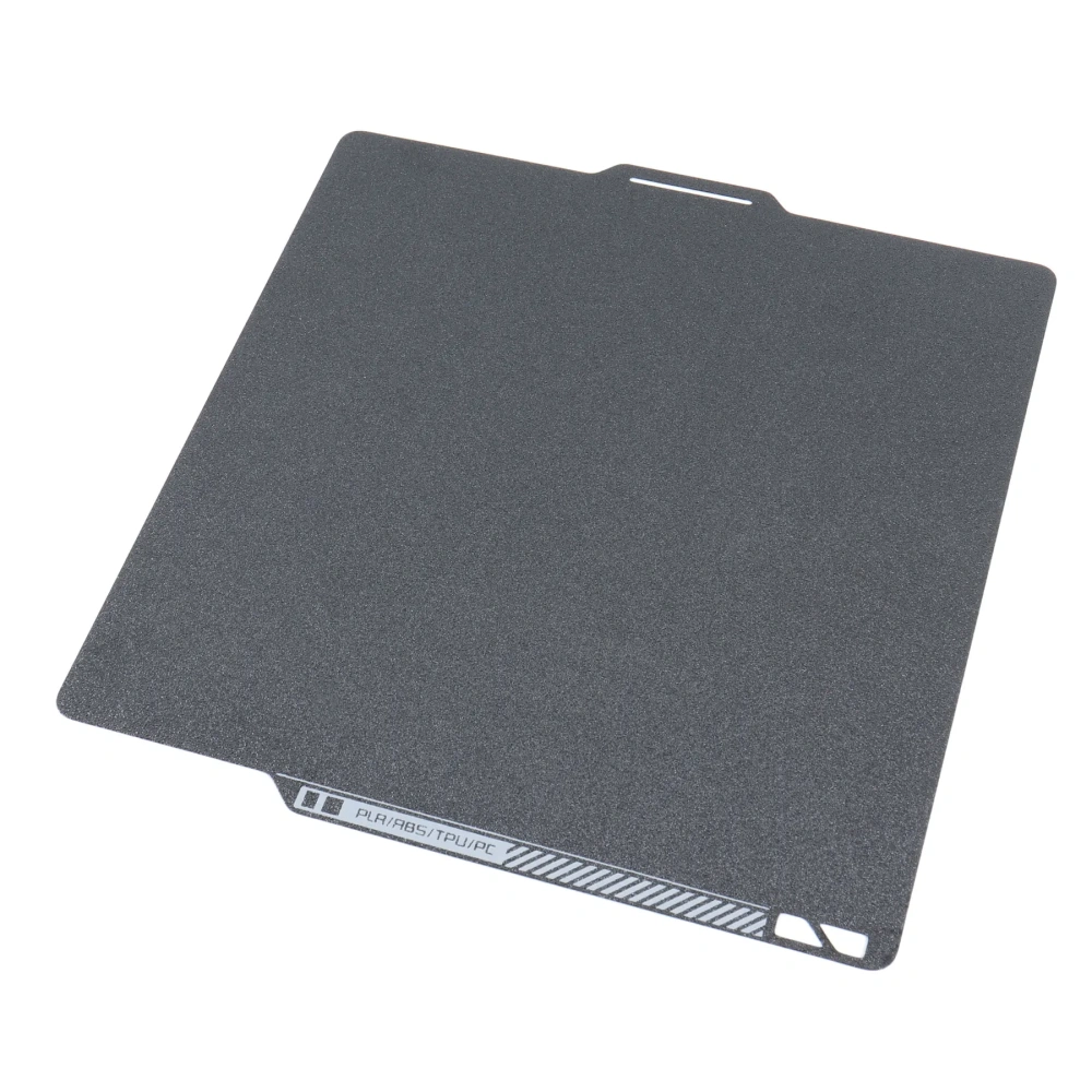 Blurolls PEI Textured 258x258mm Flexible Spring Steel Sheet Build Plate For Bambu Lab P1 P1P X1 Carbon Heated Bed 3D Printer