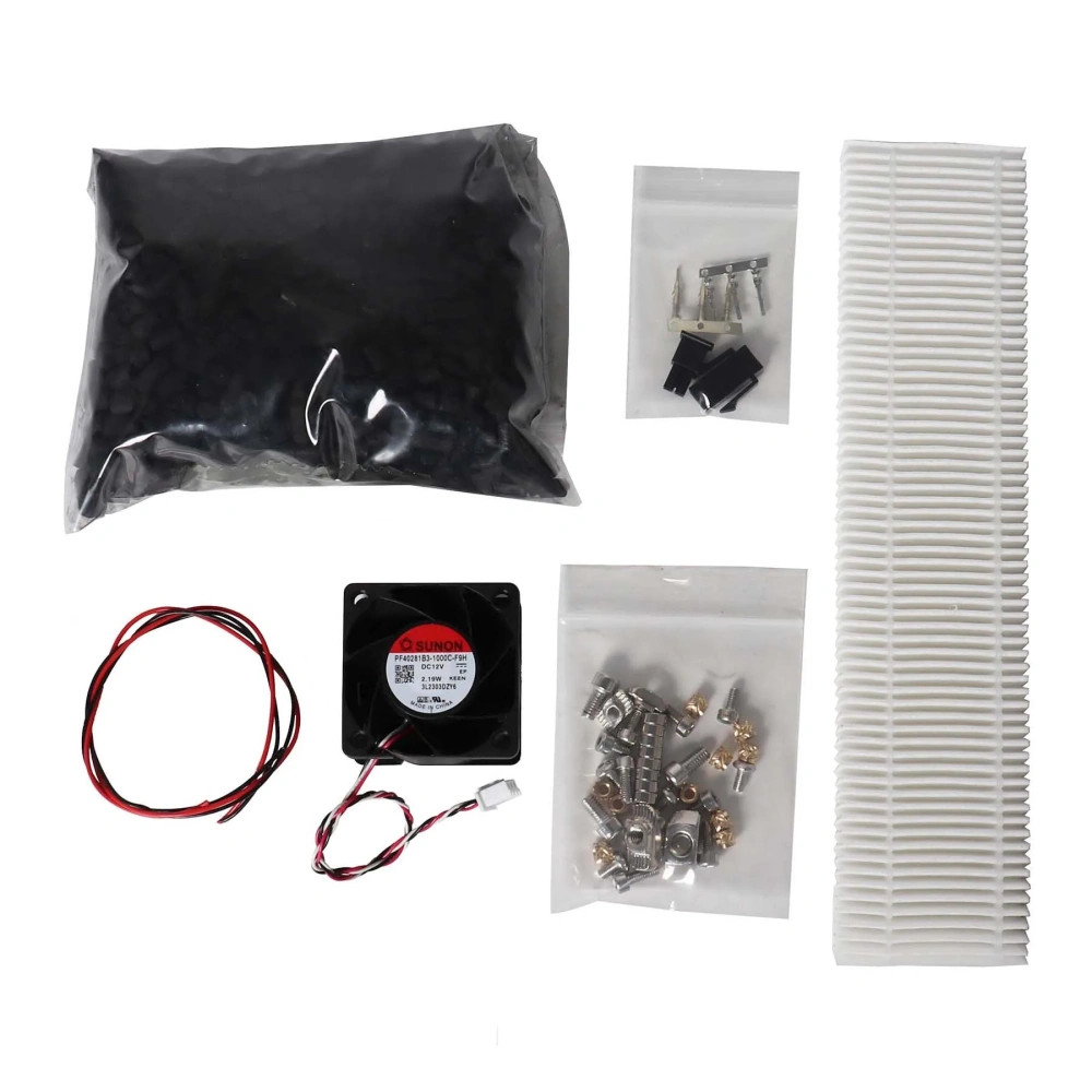 Blurolls Bambu Nevermore Mini 3D Printer HEPA Carbon Air Filtration Scrubber with VOC Sensing for Voron Bambulab BLV Ratrig