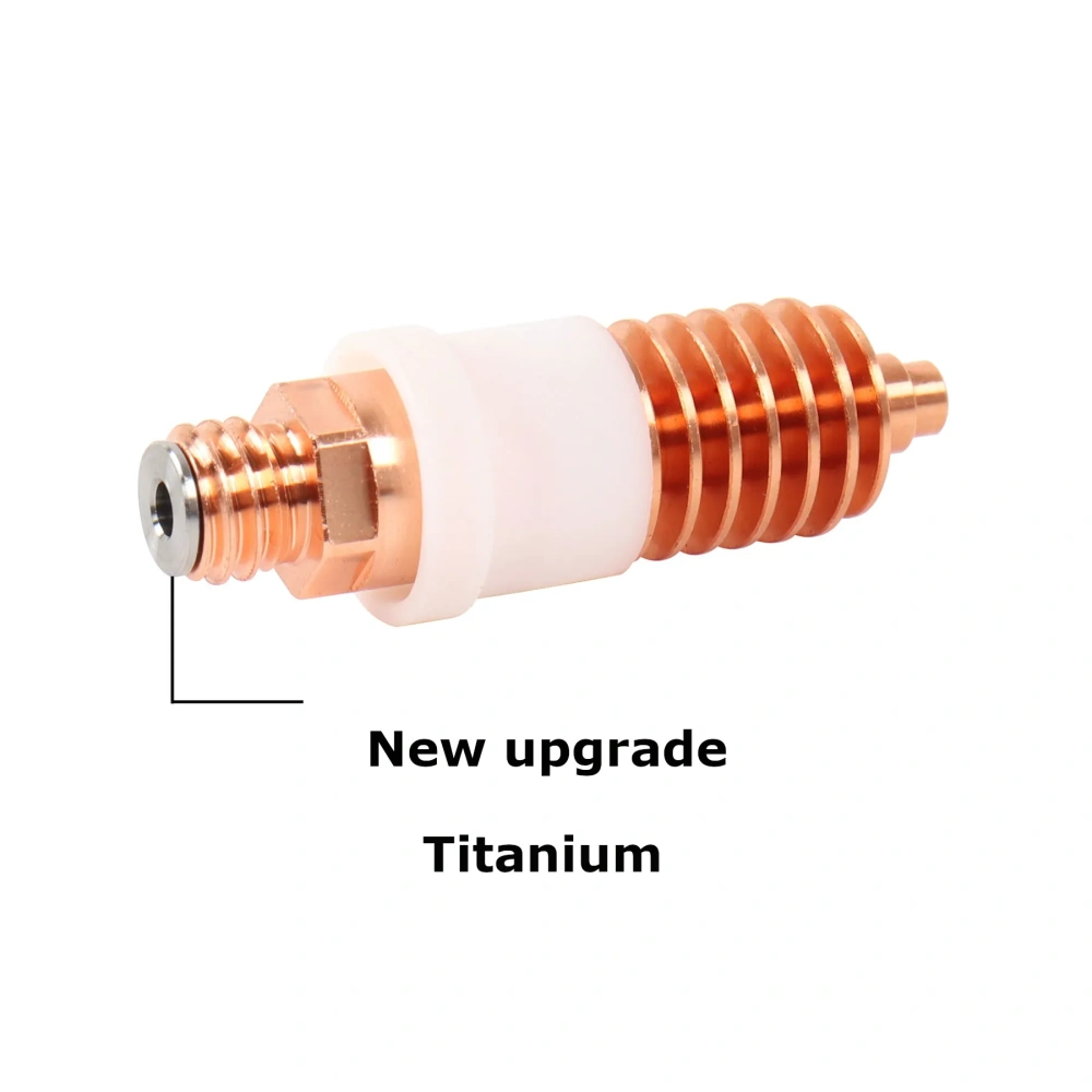 Blurolls New Dragon Heatbreak Upgrade V2.0 ST HF Throat Titanium Dragon Hotend 3D Printer High Temperature Bi-Metal Heat Break