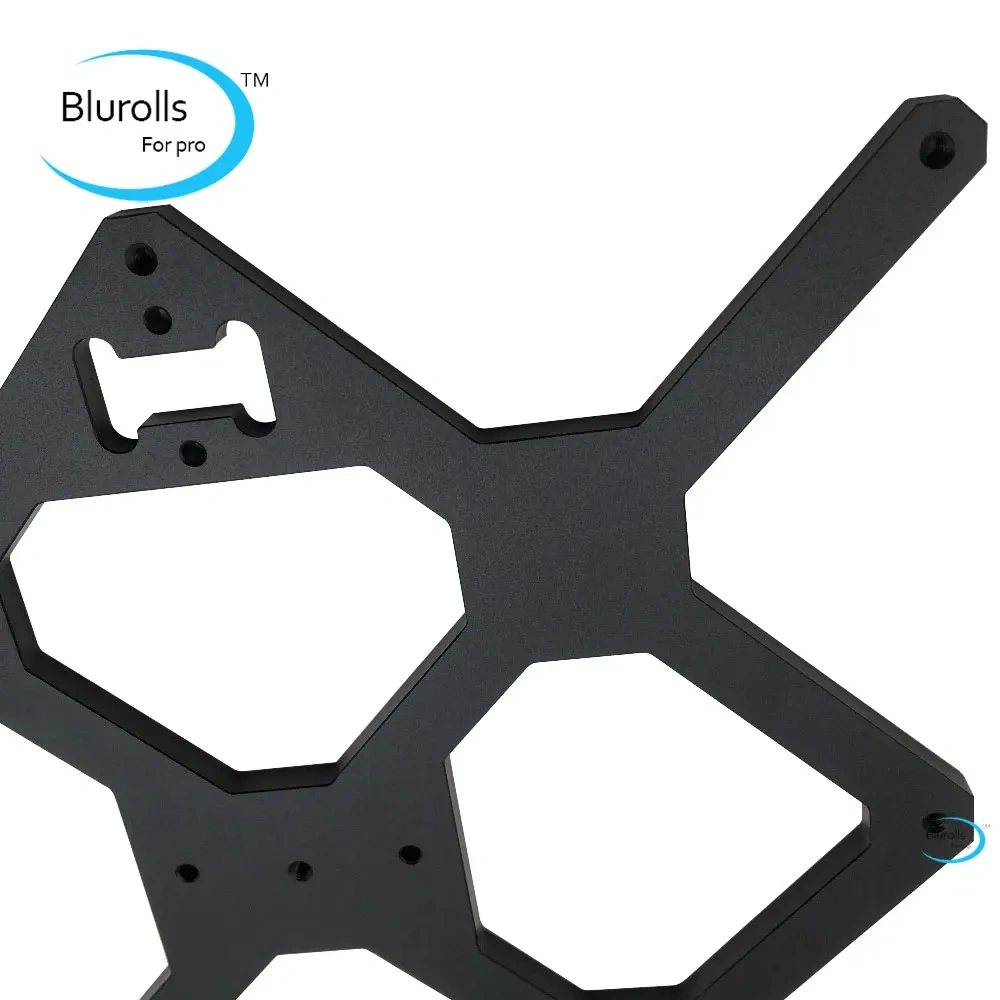 Blurolls Clone Prusa I3 MK3 MK3S MK3S+ 3d Printer CNC Aluminum Y Carriage Heat Bed Bracket For Voron Switchwire 3d Printer