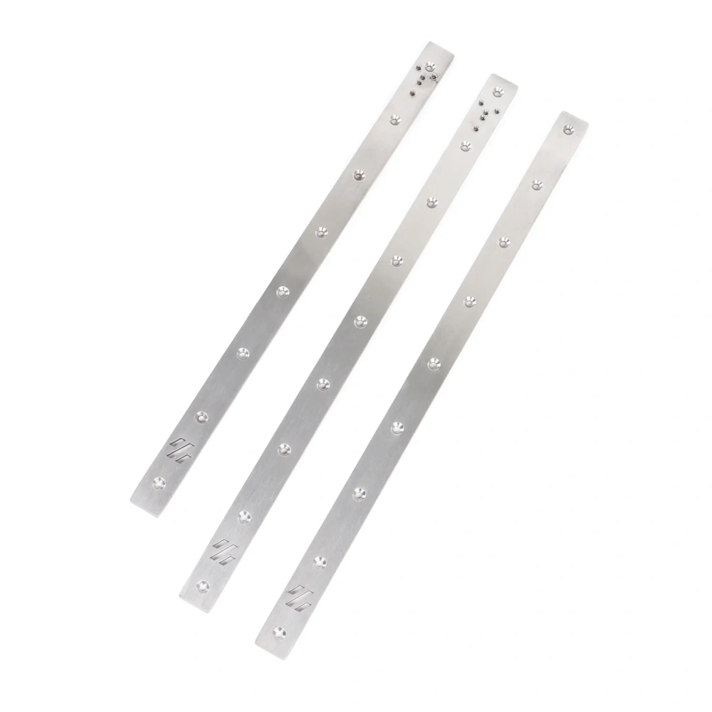 Blurolls Voron 2.4 Trident Titanium Extrusion Backers Gantry Backing Plates Kit V2.4 Whopping X/Y Axis Extrusion Backers Straps