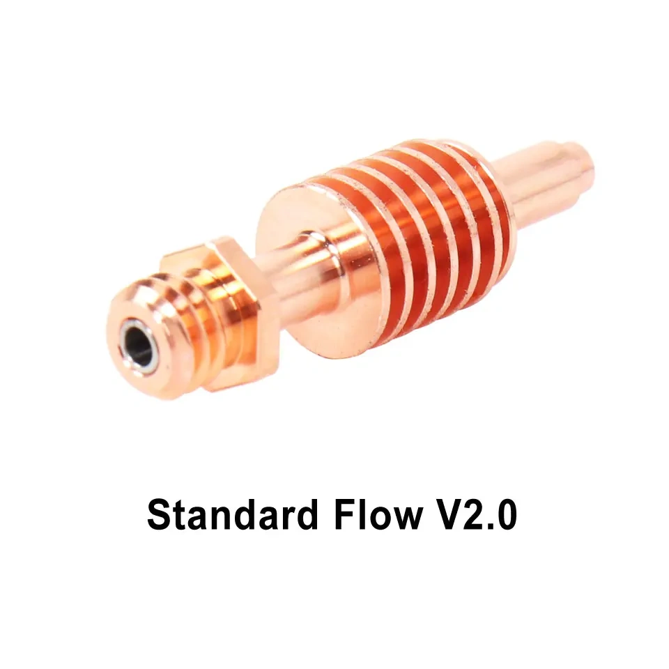 Blurolls New Dragon Heatbreak Upgrade V2.0 ST HF Throat Titanium Dragon Hotend 3D Printer High Temperature Bi-Metal Heat Break