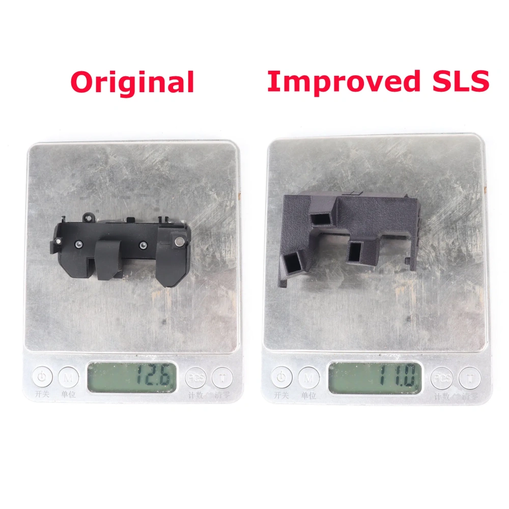 Blurolls 1pc Bambu Lab 3D Printer Upgrade MJF Nylon Magnet Printing Cooling Fan Duct SLS PA12 for BambuLab P1P X1