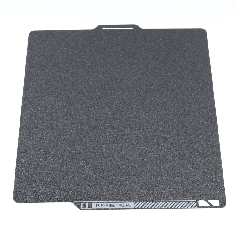 Blurolls PEI Textured 258x258mm Flexible Spring Steel Sheet Build Plate For Bambu Lab P1 P1P X1 Carbon Heated Bed 3D Printer