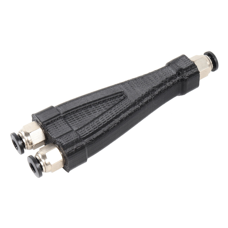 Blurolls Bambu Lab P1P P1S X1C PTFE Bowden Y Connector Bowden Coupler Pneumatic Connector M10 Original Version FETG filament for BambuLab 3d Printer