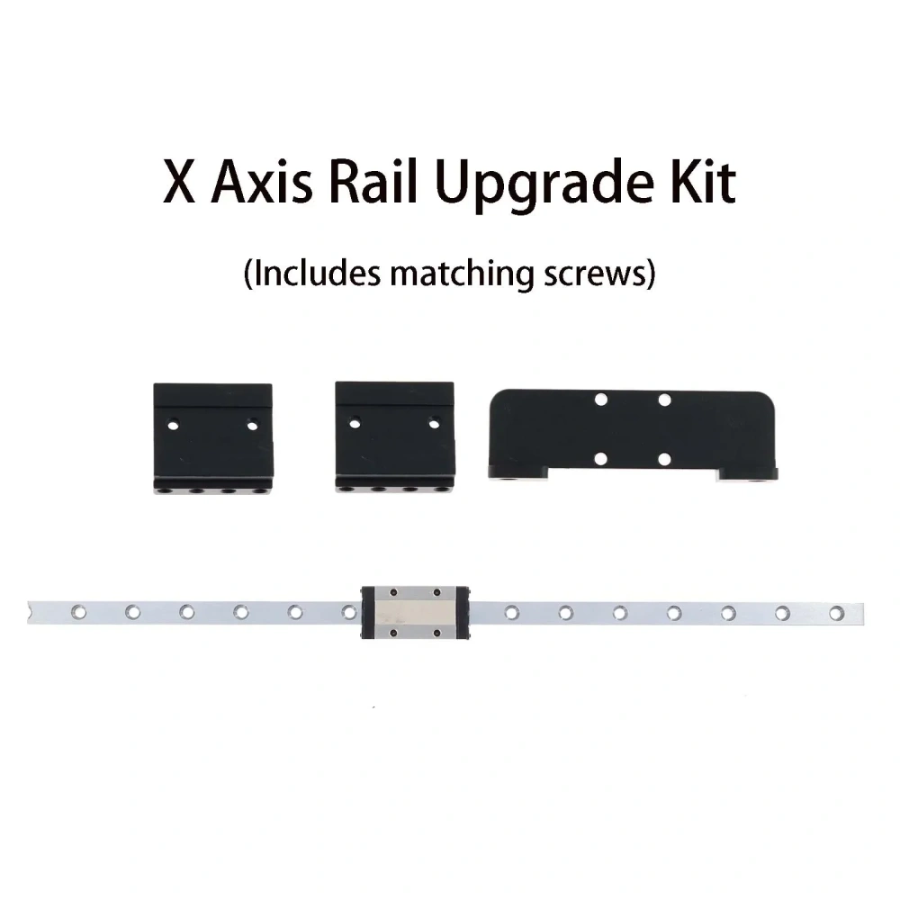 Blurolls ELEGOO Neptune/3/Pro/4 Plus MAX 3D Printer X/Y Axis Rail Upgrade Kit Guideway Rail Guide