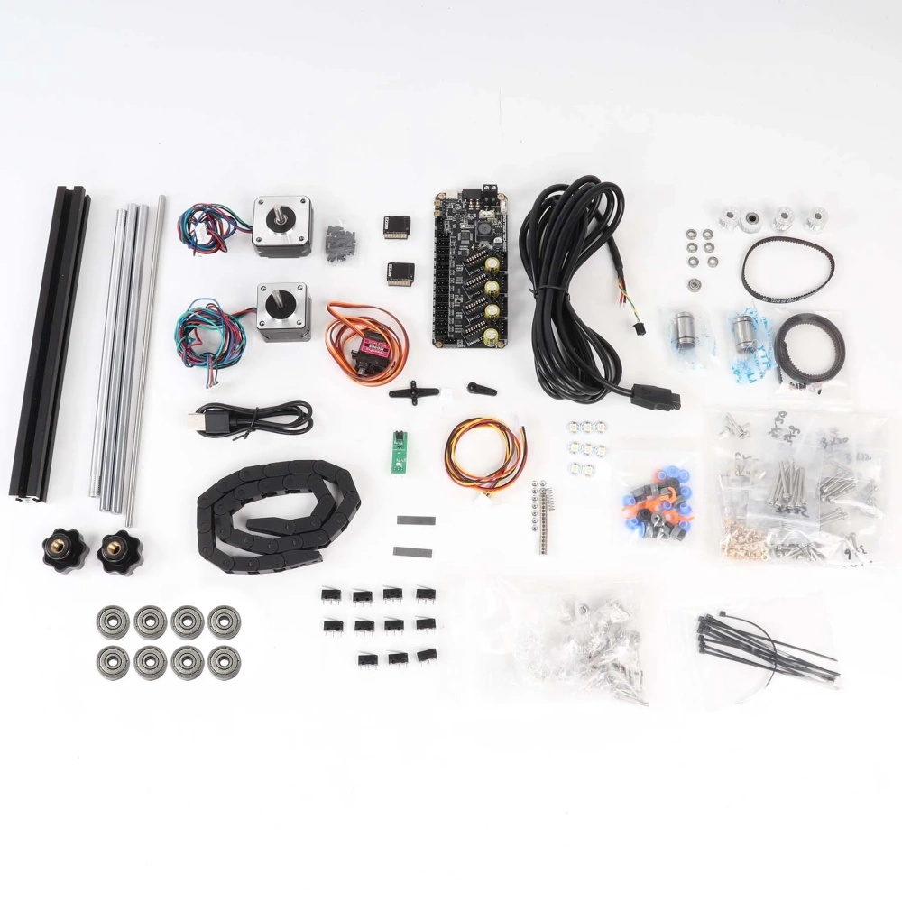 Blurolls ERCF V2 Enraged Rabbit MMU Feeder With ERCT Buffer Cutter for Voron BLV Ratrig Klipper Firmware aluminum axle