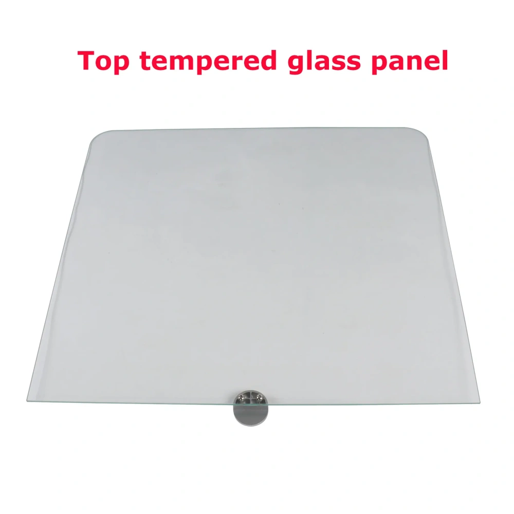 Blurolls Bambu Lab P1P Vision Enclosure High Visibility Kit Front Side PC Panel Top Tempered Glass 3mm Featuring Magnetic Sides