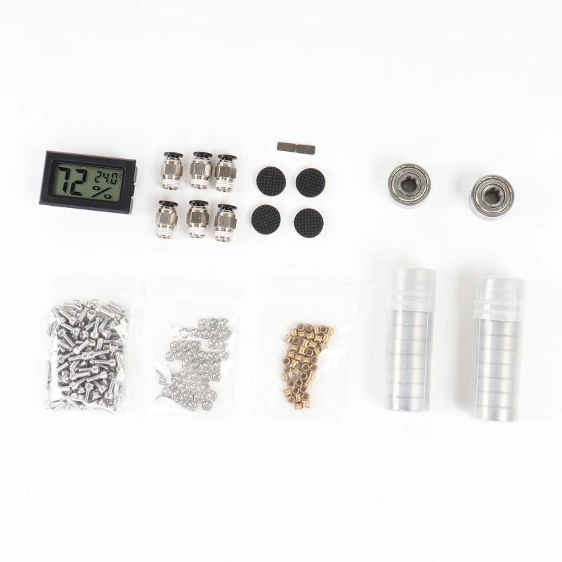 Blurolls Prusa Drybox Enclosure Kit PC Cover Filament Box Panel Aluminum Rod Fitting 608zz Bearing for Prusa I3 Voron 3D Printer