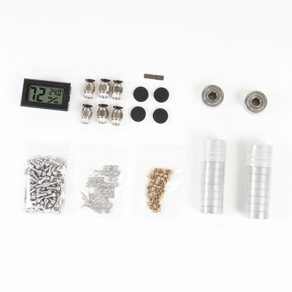 Blurolls Prusa Drybox Enclosure Kit PC Cover Filament Box Panel Aluminum Rod Fitting 608zz Bearing for Prusa I3 Voron 3D Printer