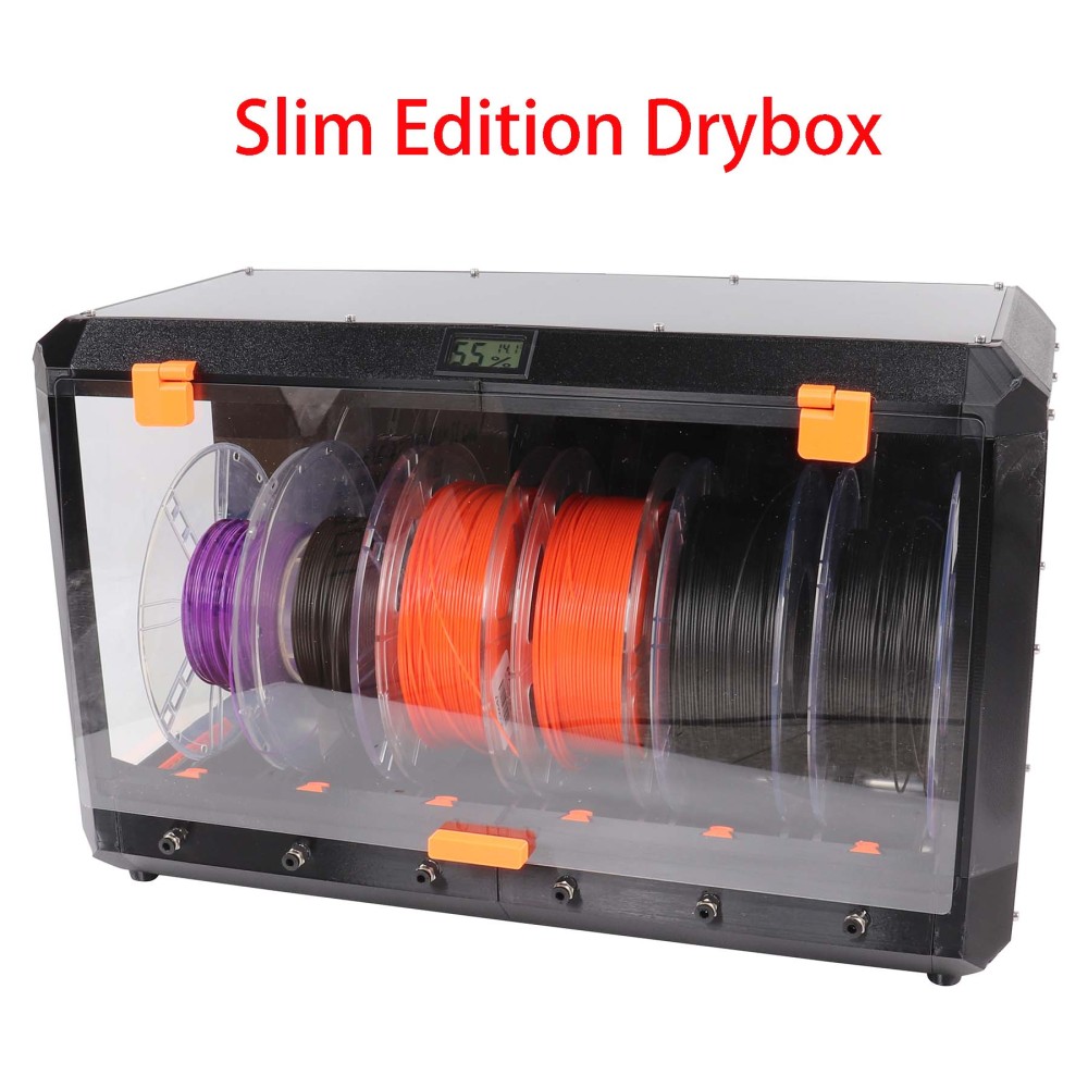 Blurolls Prusa Slim Drybox Enclosure Kit PC Cover Filament Box Panel Aluminum Rod  608zz Bearing for Prusa Voron 3D Printer
