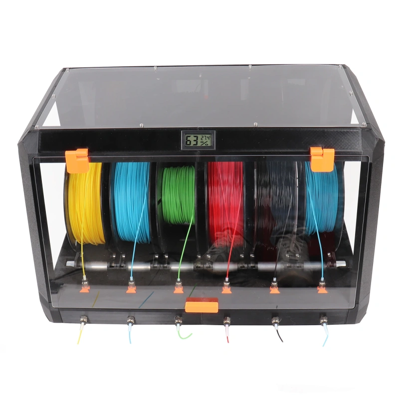 Blurolls Prusa Drybox Enclosure Kit PC Cover Filament Box Panel Aluminum Rod Fitting 608zz Bearing for Prusa I3 Voron 3D Printer