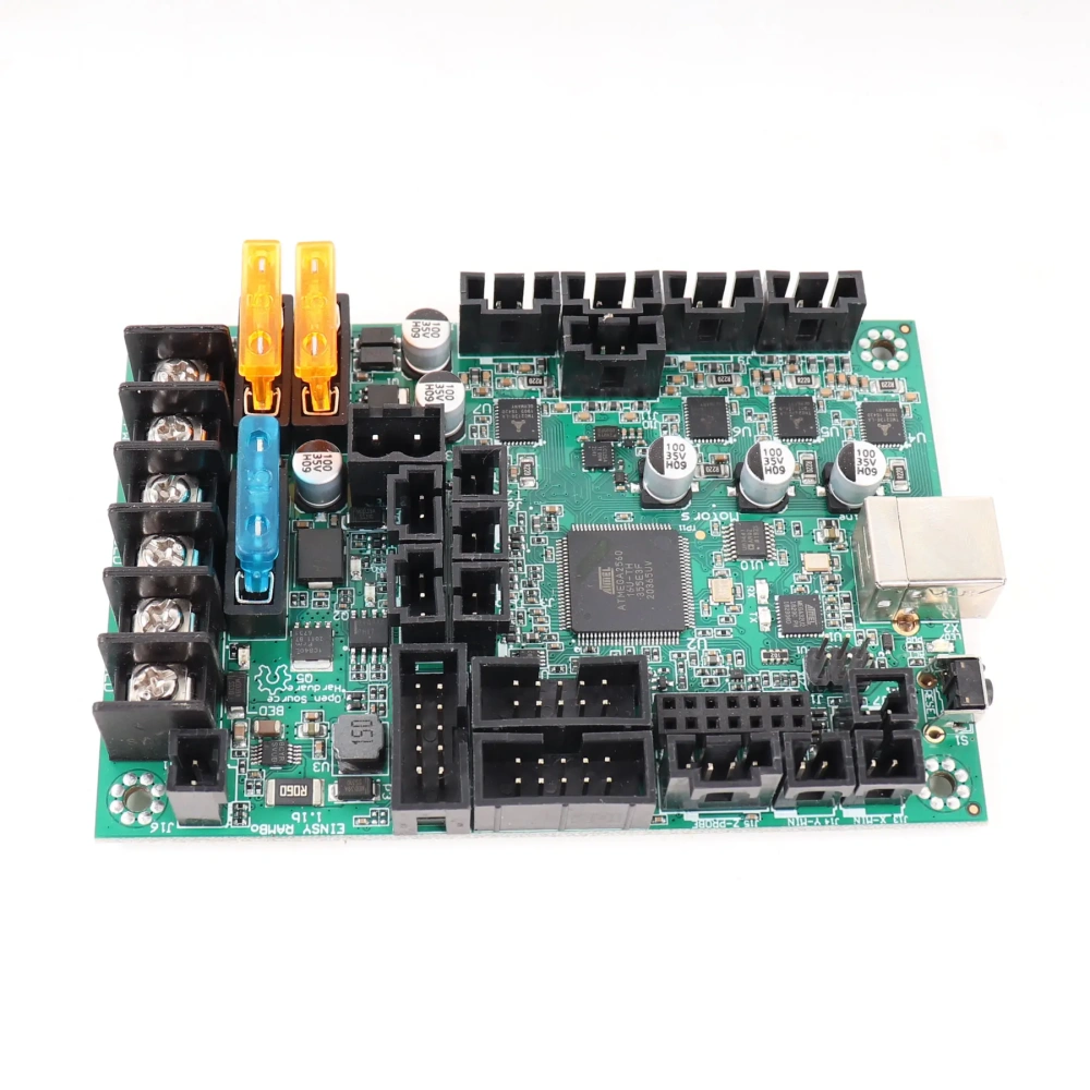 Original Prusa I3 MK3 MK3S MK3S+ Motherboard Main Board Cloned Einsy Rambo 1.2e MainBoard Firmware4 Mosfet Switched Outputs 2004