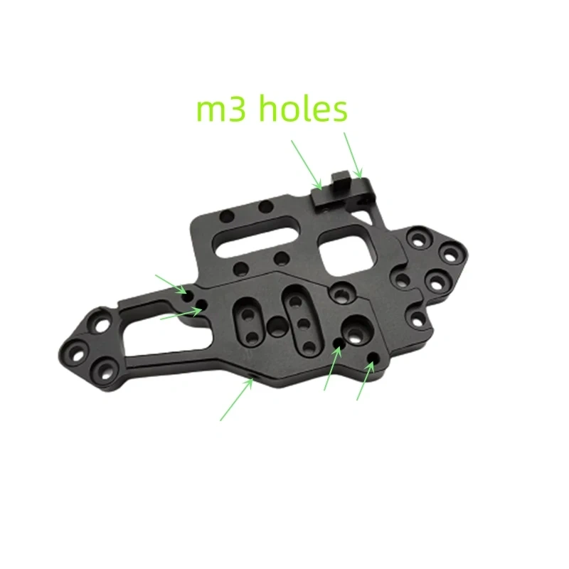 Blurolls Annex K3 3D Printer Aluminum Alloy CNC Main Body Toolhead Carriage Compatible with Sherpa Mini/micro Extruder