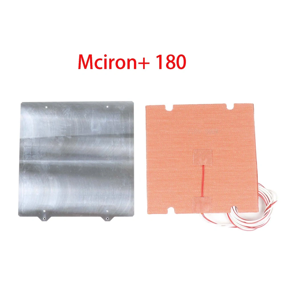 Blurolls Voron Micron+ 180 cast aluminum Bed Plate Spring Steel Flex PEI Buildplate Magnetic  Silicone Heatbed 110/220V 200W
