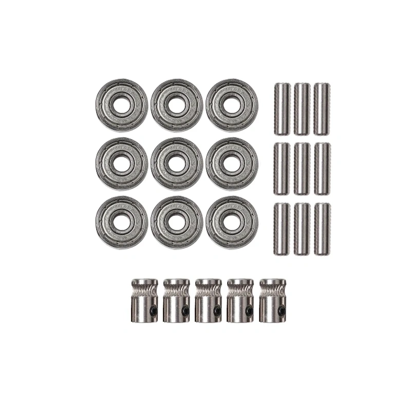 Prusa I3 MK2.5/MK3 MK3S MK3S+ Multi Materials 2.0 3.0 MMU3 3d Printer Extruder Gear 625ZZ Bearing Shaft Kit Gears Ball Bearings