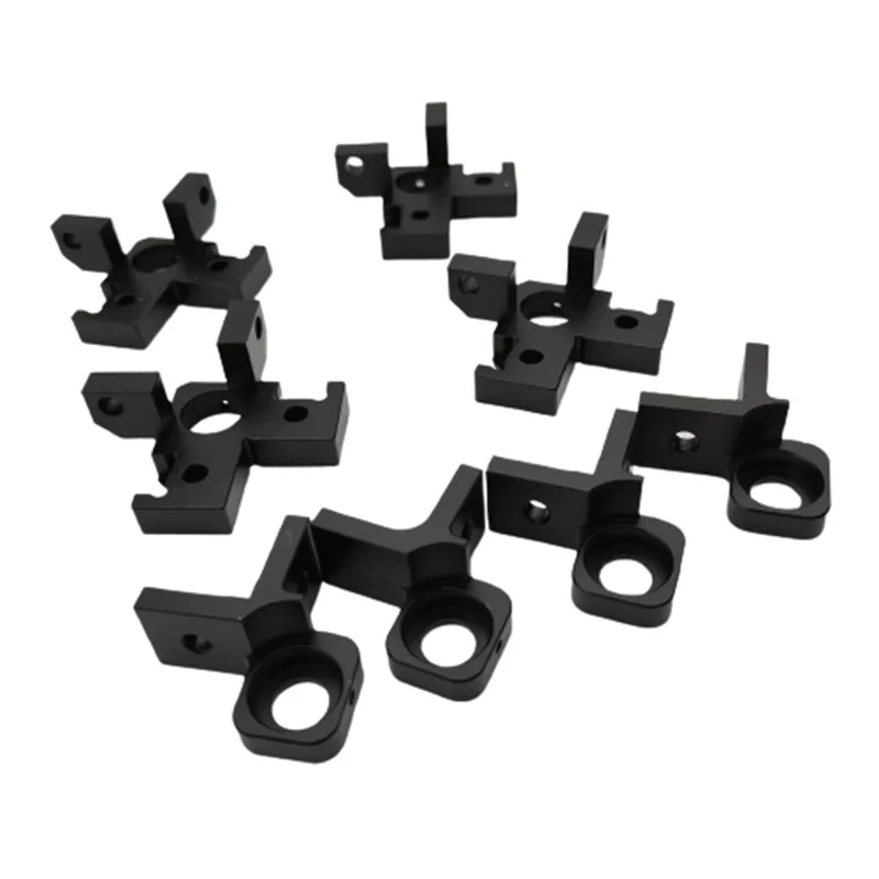Blurolls 1set Annex K3 3d Printer Aluminum CNC Machined Metal Z Axis Corner Drive Shaft Support Kit