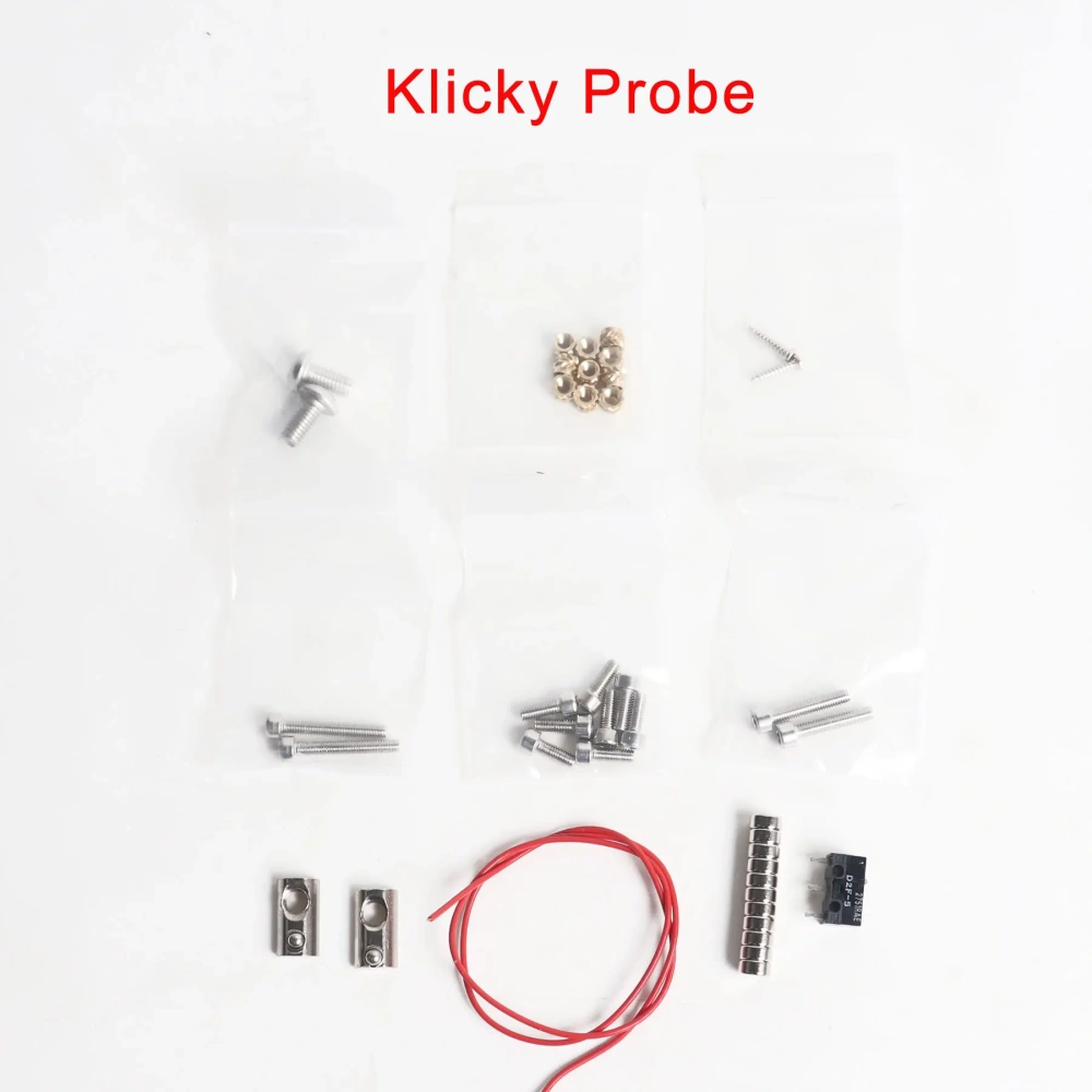 Blurolls Klicky Probe for Voron 2.4 Trident Voron2.4 V2.4 Voron 0.2 V0.2 Voron0.1 3d Printer Probe D2F-5 Endstop