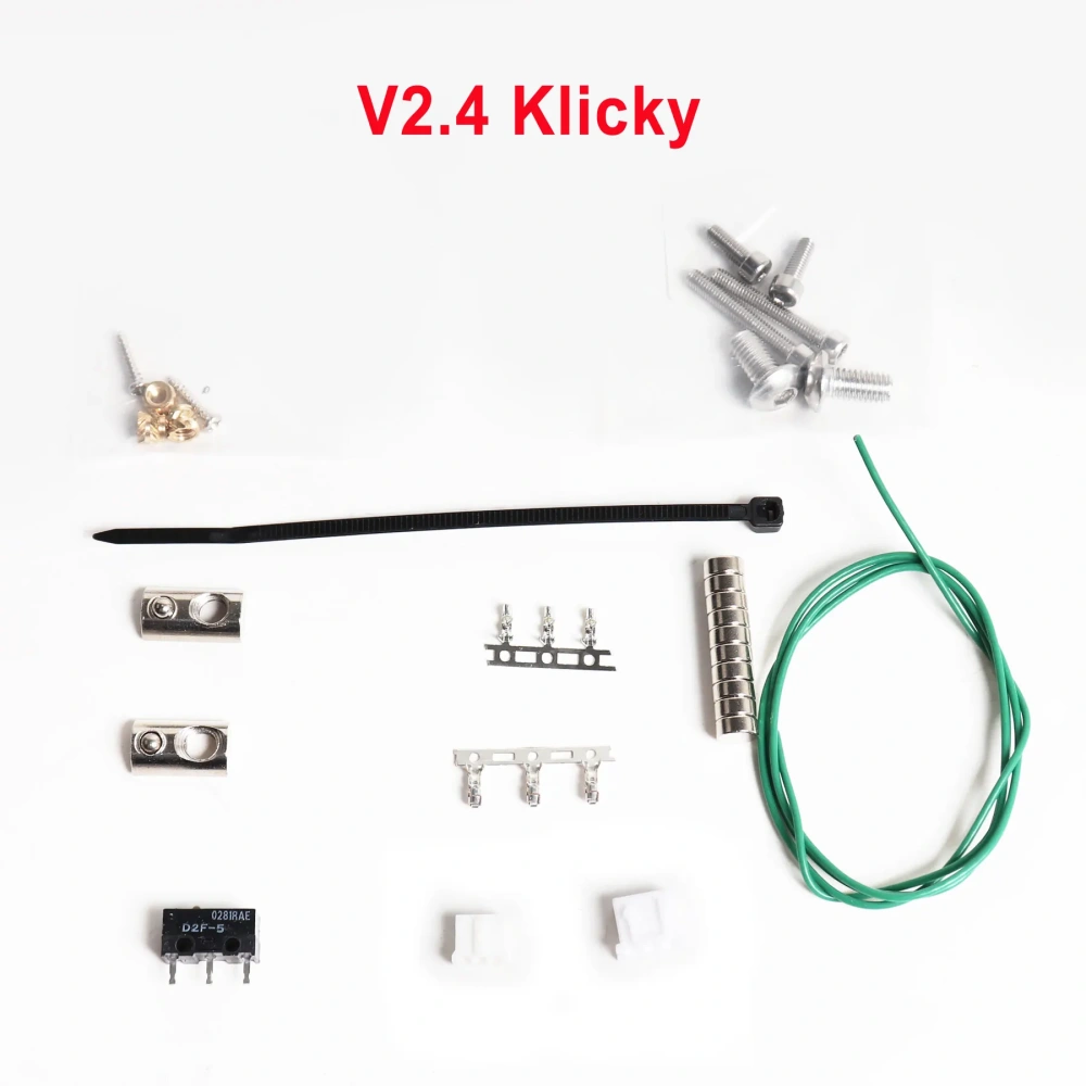 Blurolls Klicky Probe for Voron 2.4 Trident Voron2.4 V2.4 Voron 0.2 V0.2 Voron0.1 3d Printer Probe D2F-5 Endstop