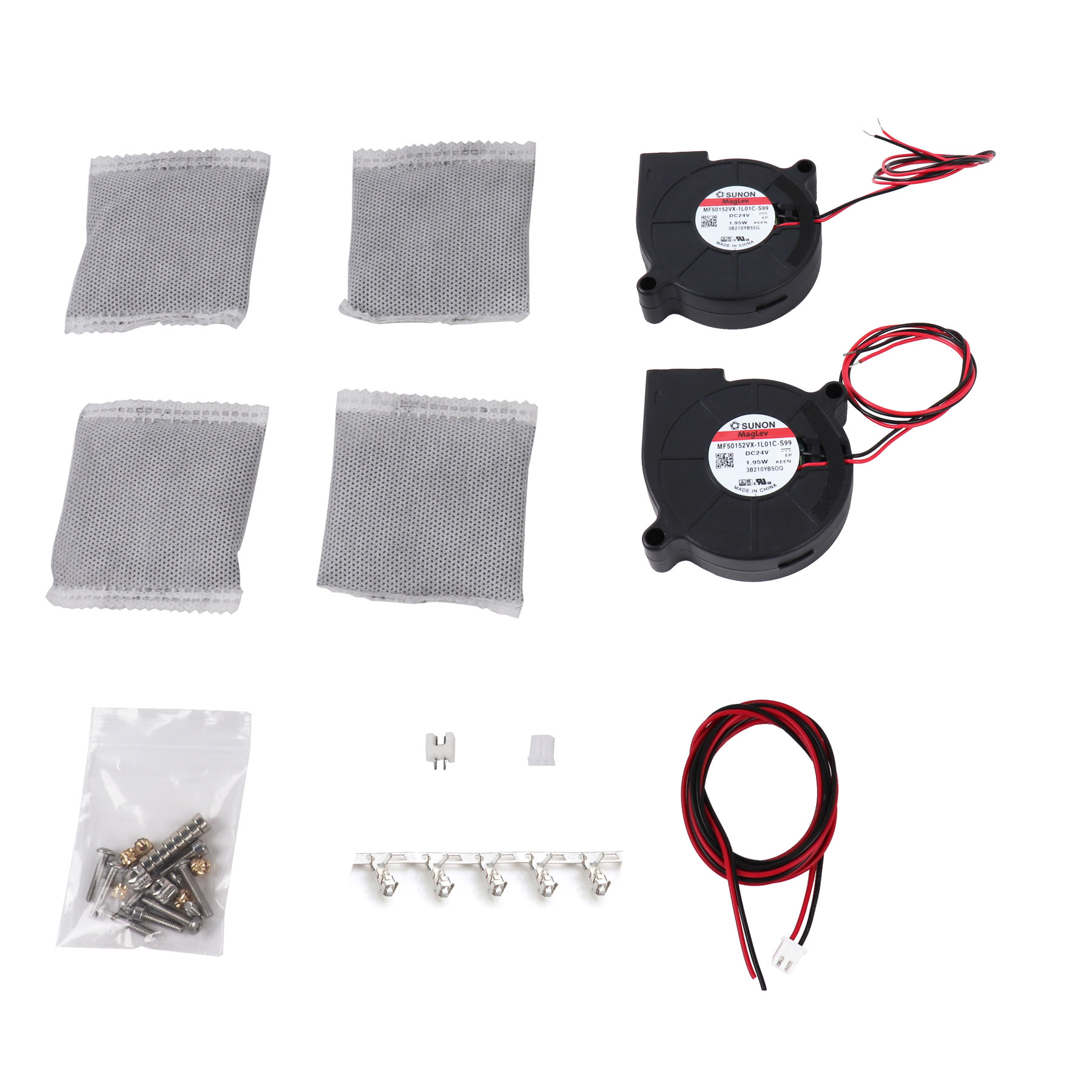 Toaot Nevermore Micro V5 Duo Luftfilter – Für 3D-Drucker, Mit 2x 5015 Lüftern, Aktivkohle Optional