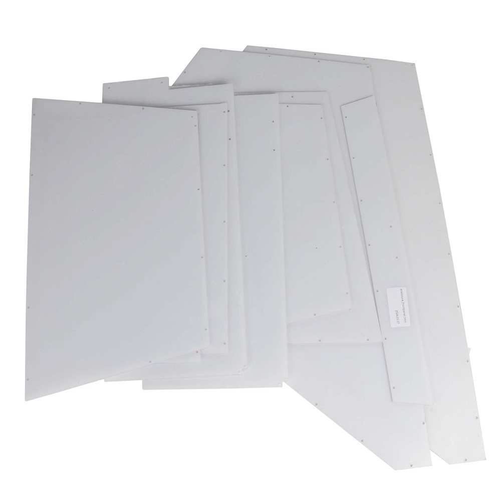 Blurolls Prusa XL Minimalist and Printable Acrylic Enclosure Kit with Fasteners Doors